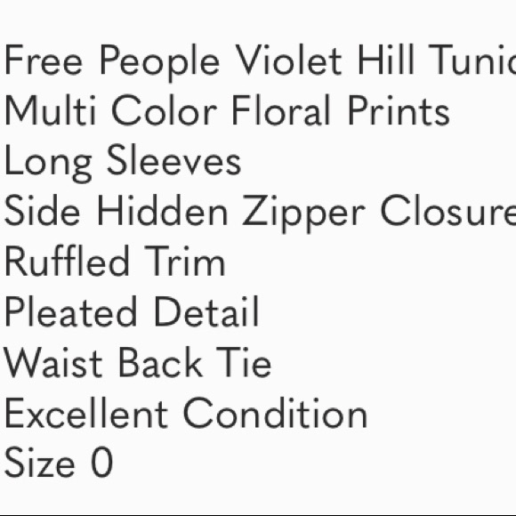 Free People Violet Hill Tunic - Picture 16 of 16